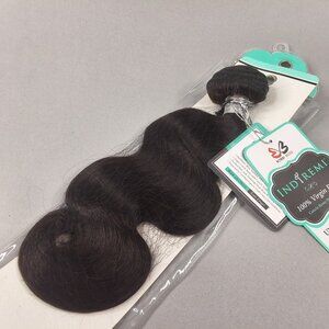 14” Indi Remi Unprocessed Natural Body Wave Virgin Human Hair Weft Extensions